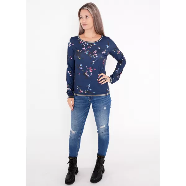  Damen-T-Shirt ALTISPORT DEVANA DUNKELBLAU 