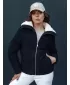Frauenjacke DSTREET TRENDYGLAM TY4357 SCHWARZ