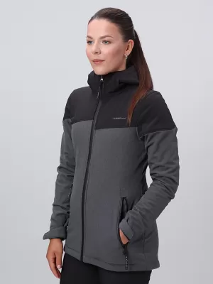 Softshelljacke für Damen LOAP LUDYSA DUNKELGRAU