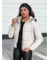 Frauenjacke DSTREET NORDPUFF HELLGRAU