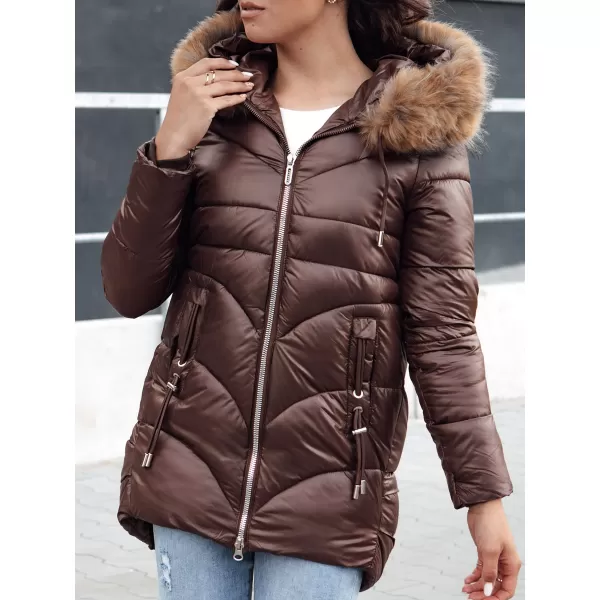  Damenjacke DSTREET WINTERCHIC KARAMELL 