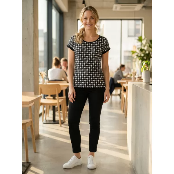  Damen-T-Shirt ALTISPORT DORIA SCHWARZ 