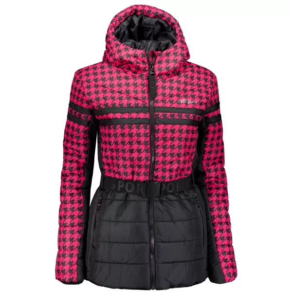  Damenjacke ALTISPORT DEBORA SCHWARZ/ROSA 