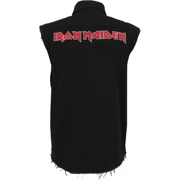  Hemd BRANDIT IRON MAIDEN BD61043 SCHWARZ 