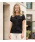 Damen-T-Shirt ALTISPORT DEBBI SCHWARZ