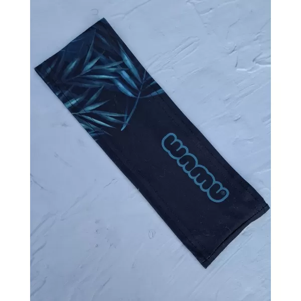  Sport-Stirnband für Kinder MONSTERA BLACK WAMU 