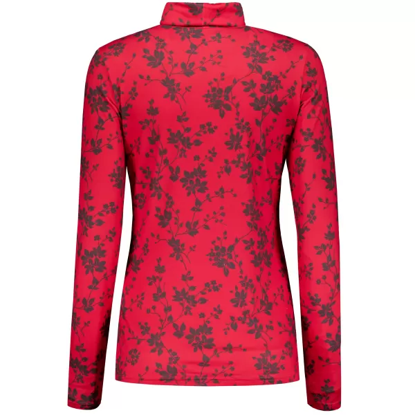  Rollkragenpullover für Damen ALTISPORT DAELIA ROT 