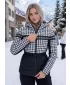 Damenjacke ALTISPORT DEBORA SCHWARZ-WEISS