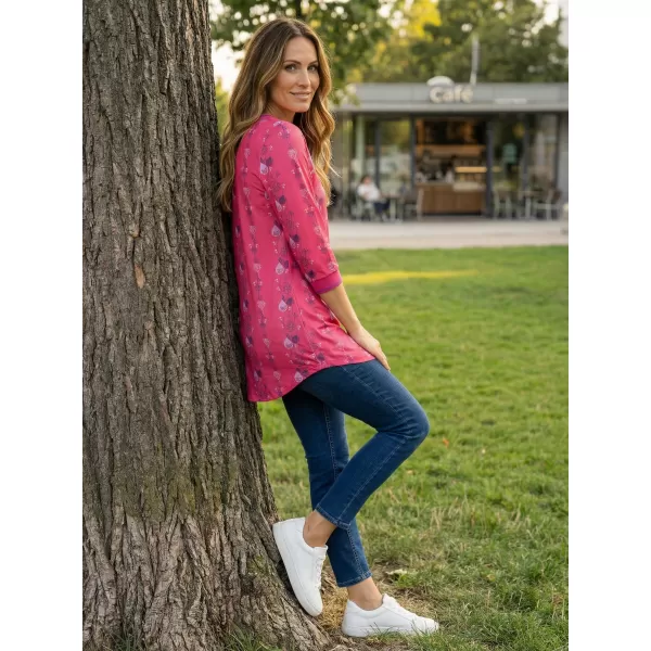  Damen-T-Shirt KIXMI TRISHA ROSA 