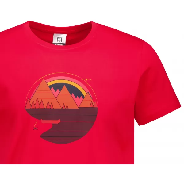  Herren-T-Shirt ALTISPORT ALM186129 ROT 