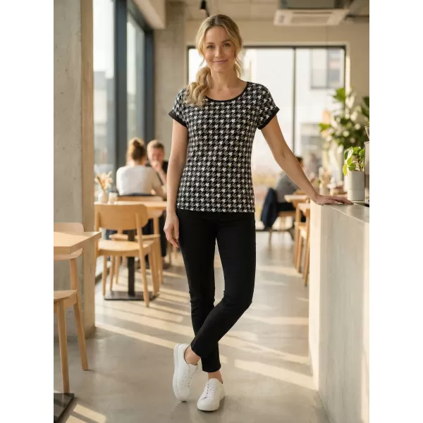  Damen-T-Shirt ALTISPORT DORIA SCHWARZ 