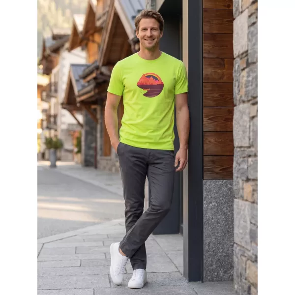  Herren-T-Shirt ALTISPORT ALM186129 KALK 