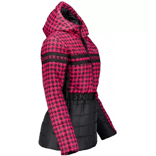  Damenjacke ALTISPORT DEBORA SCHWARZ/ROSA 