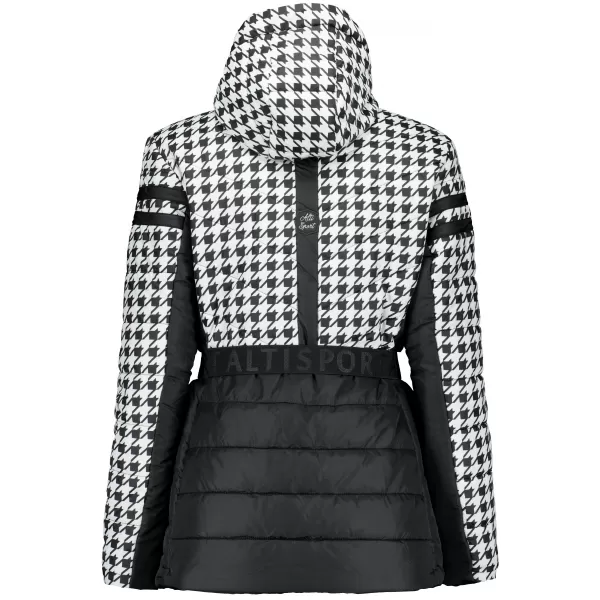  Damenjacke ALTISPORT DEBORA SCHWARZ-WEISS 