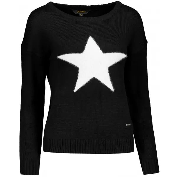  Damenpullover KIXMI THEMIS SCHWARZ 
