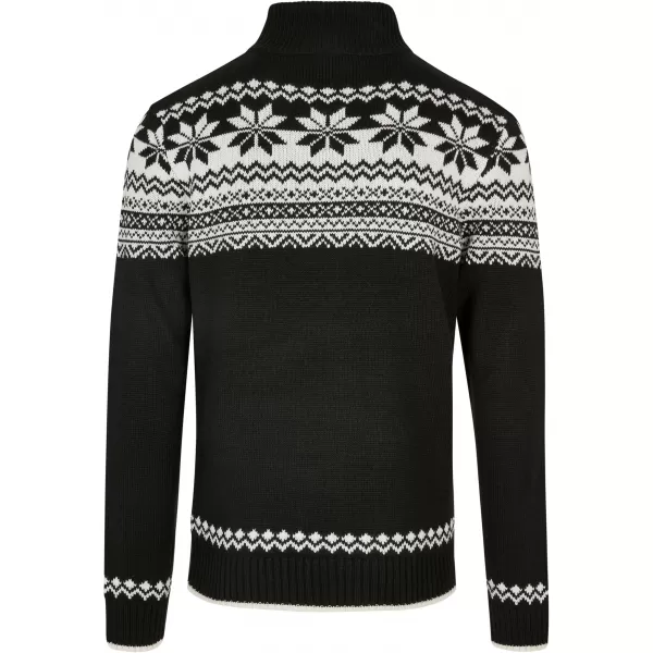  Herren -Sweatshirt BRANDIT CARDIGAN NORWEGER BD5030 SCHWARZ 
