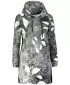 Funktionelles erweitertes Damen-Sweatshirt Premium ALTISPORT VOJ/ALW020MI03 SCHWARZ UND WEIß