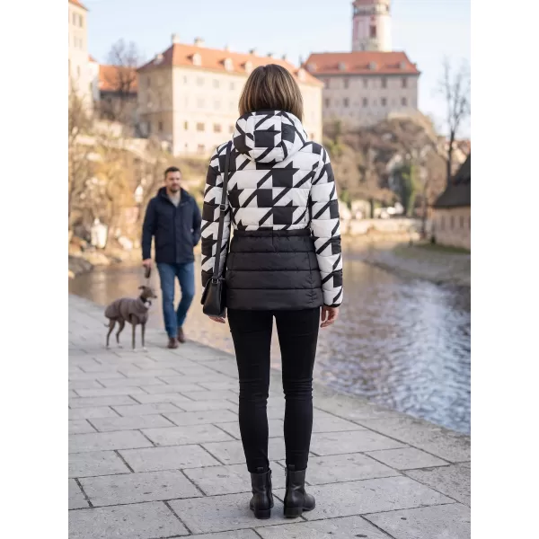  Damenjacke ALTISPORT DARCIA SCHWARZ-WEISS 