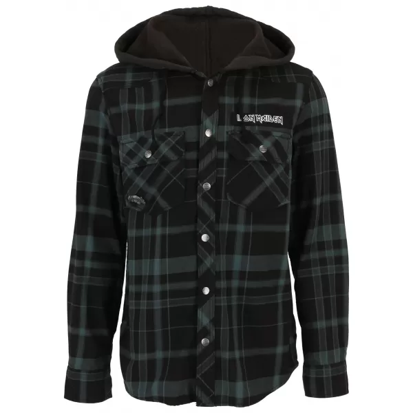  Herren -Sweatshirt BRANDIT IRON MAIDEN BD61048 SCHWARZ/GRÜN 