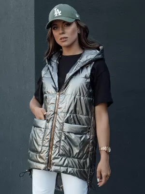 Weste DSTREET JESS TY4446 DUNKELGRAU