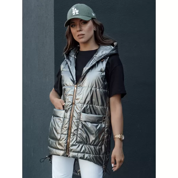  Weste DSTREET JESS TY4446 DUNKELGRAU 