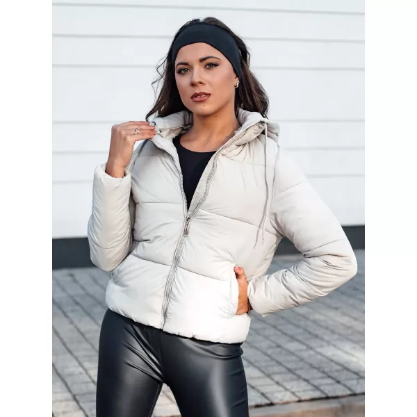  Frauenjacke DSTREET NORDPUFF HELLGRAU 
