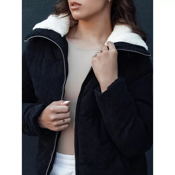  Frauenjacke DSTREET TRENDYGLAM TY4357 SCHWARZ 