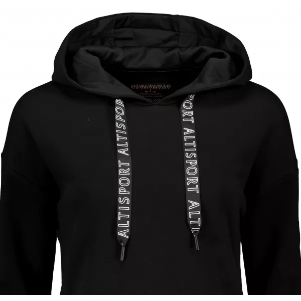  Damen-Sweatshirt ALTISPORT DAVINIA SCHWARZ 