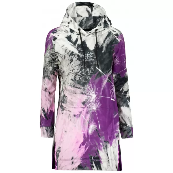  Funktionelles erweitertes Damen-Sweatshirt Premium ALTISPORT VOJ/ALW016MI03 LILA 