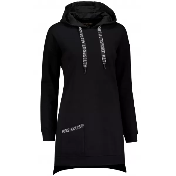 Damen-Sweatshirt ALTISPORT DAVINIA SCHWARZ 
