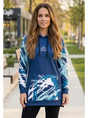 Funktionelles erweitertes Damen-Sweatshirt Premium ALTISPORT VOJ/ALW039MI03 GEWOHNHEITEN