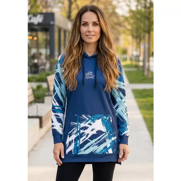  Funktionelles erweitertes Damen-Sweatshirt Premium ALTISPORT VOJ/ALW039MI03 GEWOHNHEITEN 