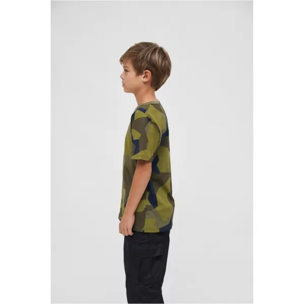  T -Shirt BRANDIT T BD6017 SCHWEDISCHE CAMO 