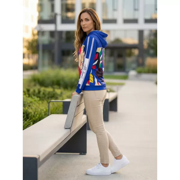  Funktionaler Sweatshirt -Prämie von Frauen ALTISPORT VOJ/ALW042MI01 BLAU 