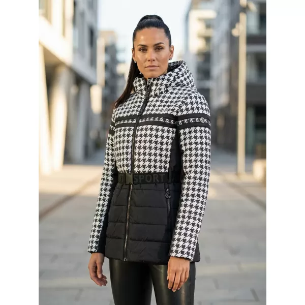  Damenjacke ALTISPORT DEBORA SCHWARZ-WEISS 
