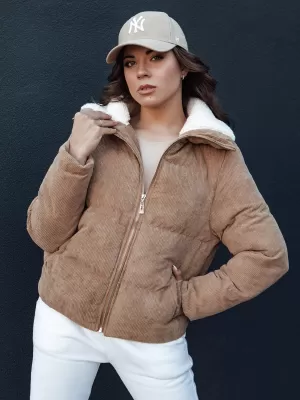 Frauenjacke DSTREET TRENDYGLAM TY4359 BEIGE