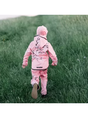 Fleece-Halstuch für Kinder WAMU SAKURY ROSA