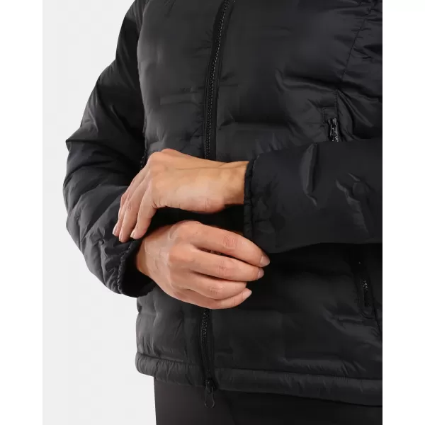  Daunenjacke für Damen KILPI ALBERTA-W WL0115KI SCHWARZ 