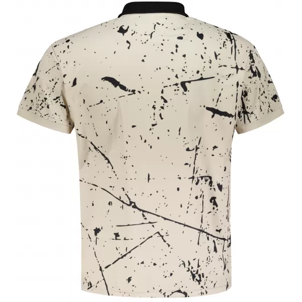  Herren-Funktions-T-Shirt mit Premium-Kragen ALTISPORT VOJ/ALM034TR05 BRAUN 