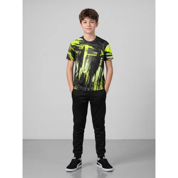  Hochwertiges Funktions-T-Shirt für Kinder ALTISPORT VOJ/ALK010TR01 SCHWARZ UND GELB 