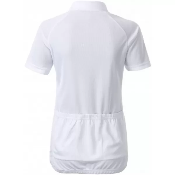  Damen-Radtrikot ALTISPORT NoPrint NP/ALW115NJ WEIß 
