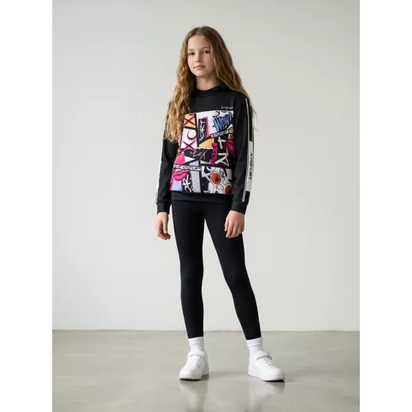  Hochwertiges Funktions-Sweatshirt für Kinder ALTISPORT VOJ/ALK041MI01 SCHWARZ 