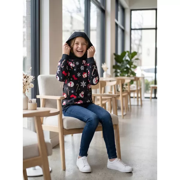  Hochwertiges Funktions-Sweatshirt für Kinder ALTISPORT VOJ/ALKVN1MI01 SCHWARZ 