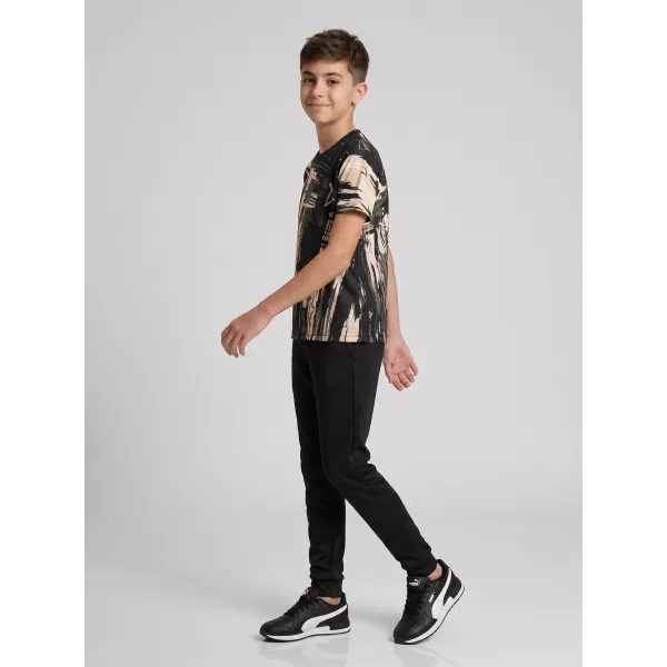 Hochwertiges Funktions-T-Shirt für Kinder ALTISPORT VOJ/ALK010TR01 SCHWARZ/BRAUN 