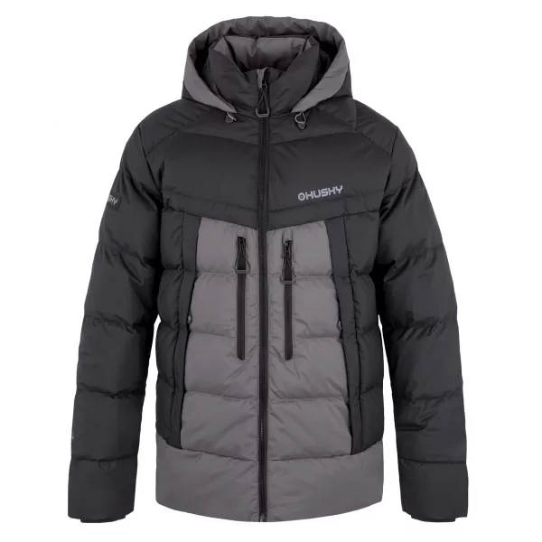  Weibliche Jacke HUSKY DURRA M SCHWARZ/GRAU 