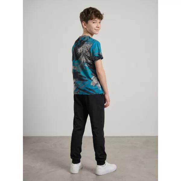  Hochwertiges Funktions-T-Shirt für Kinder ALTISPORT VOJ/ALK014TR01 SCHWARZ/KEROSIN 