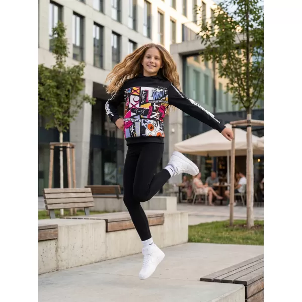  Hochwertiges Funktions-Sweatshirt für Kinder ALTISPORT VOJ/ALK041MI01 SCHWARZ 