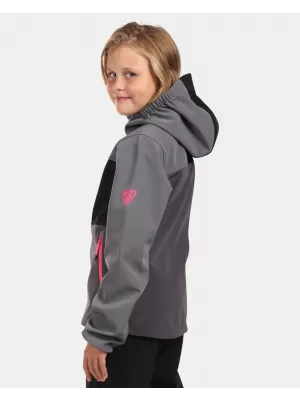 Softshelljacke für Mädchen KILPI RAVIA-J WJ0113KI SCHWARZ