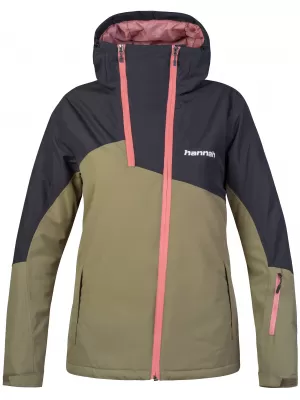 Damenjacke HANNAH MAKY COL GEBRANNTES OLIV/ANTHRAZIT