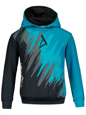 Hochwertiges Funktions-Sweatshirt für Kinder ALTISPORT VOJ/ALK006MI01 SCHWARZ/KEROSIN